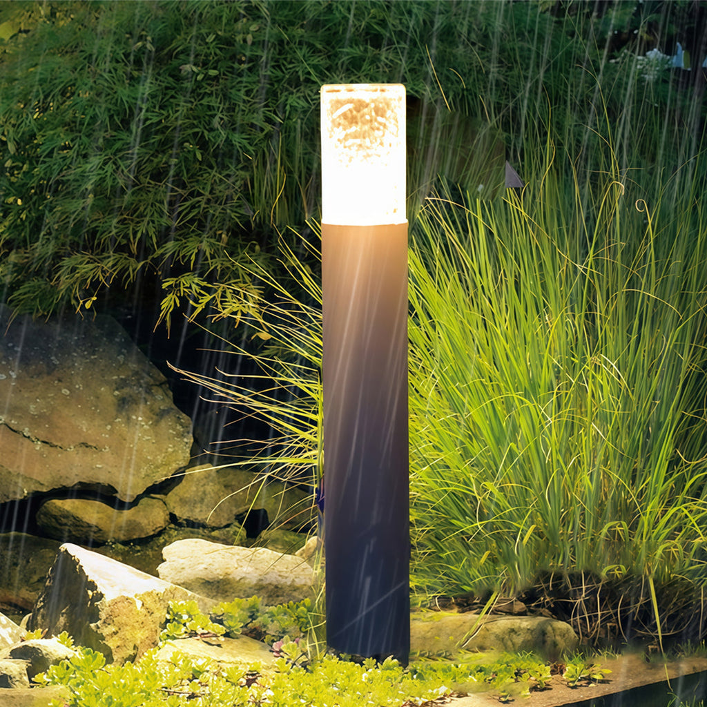 WINTERBOURNE OUTDOOR GARDEN BOLLARD LIGHTING POST