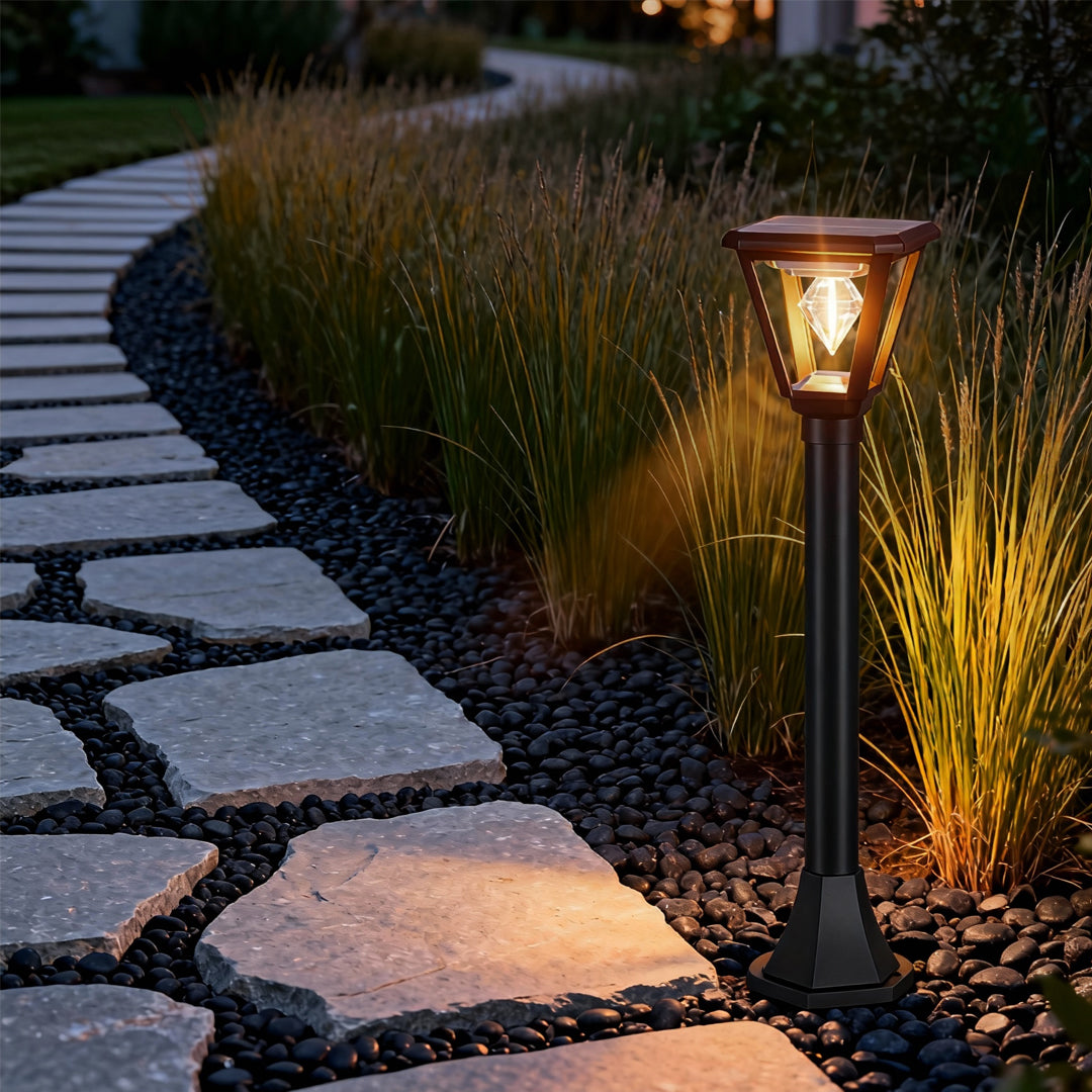 WINDSOR BLACK RAINPROOF POST LIGHTING CAP