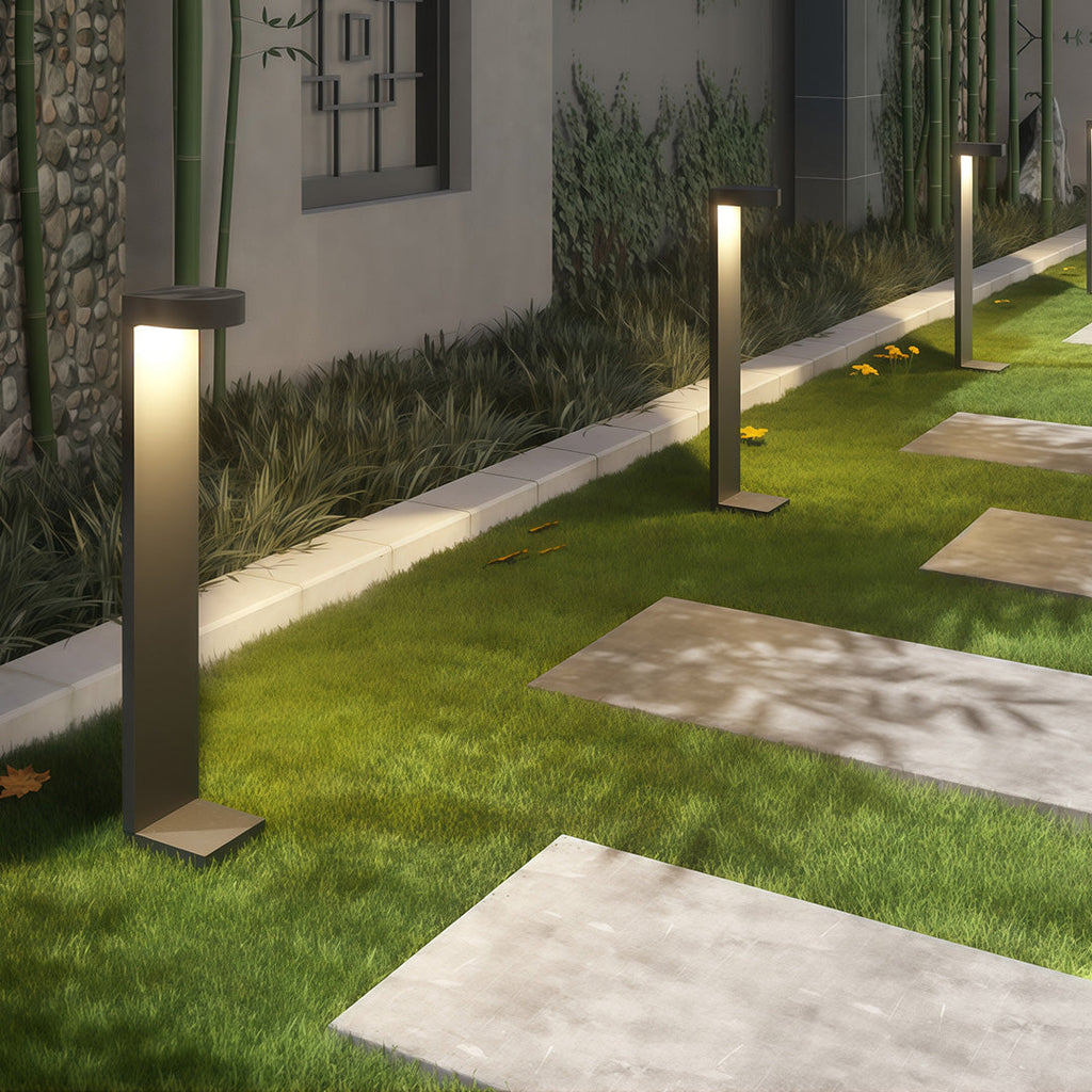 WINDSOR GARDEN PATHWAY LANTERN - Sleek Waterproof LED Outdoor Illumination