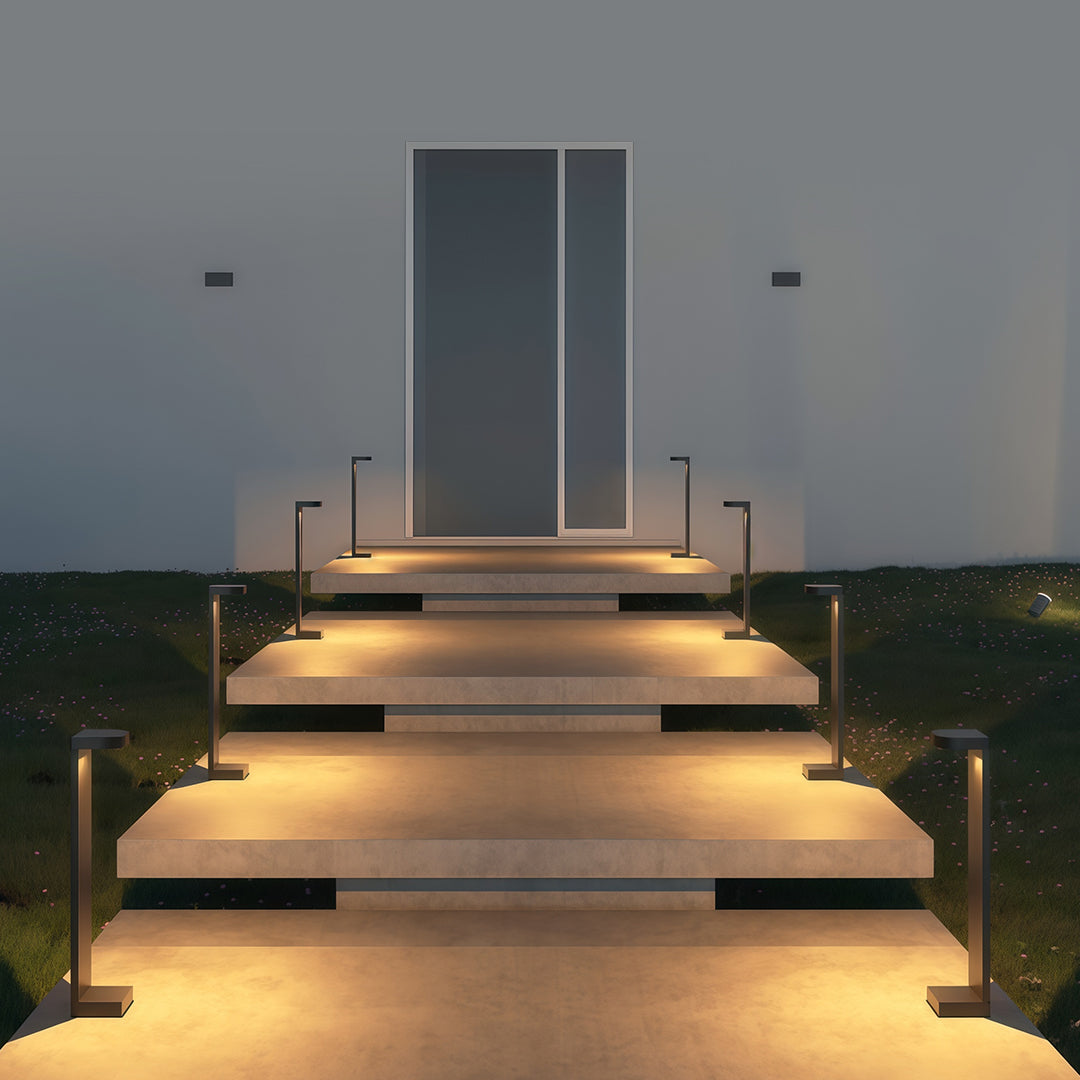 WINDSOR GARDEN PATHWAY LANTERN - Sleek Waterproof LED Outdoor Illumination