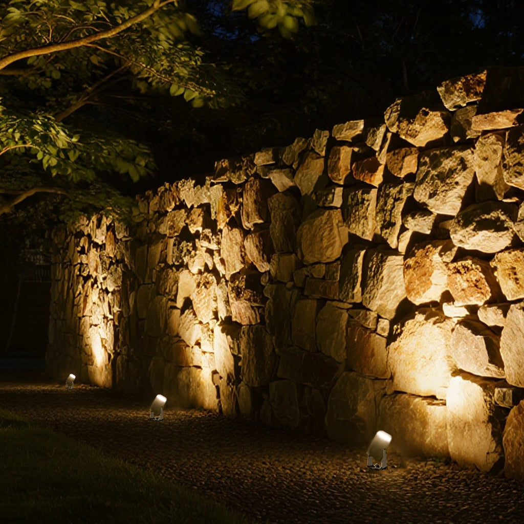 WINDSOR GARDEN BEACON STAKE LIGHT, WEATHERPROOF SPOTLIGHT FOR OUTDOOR LANDSCAPING