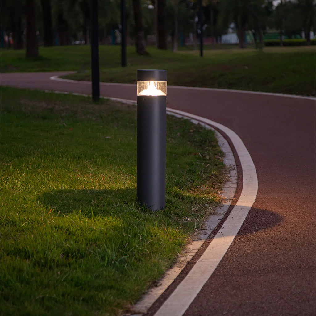 WINTERBOURNE 31-INCH OUTDOOR LUMINAIRE, SCANDINAVIAN INSPIRED PATHWAY ILLUMINATION