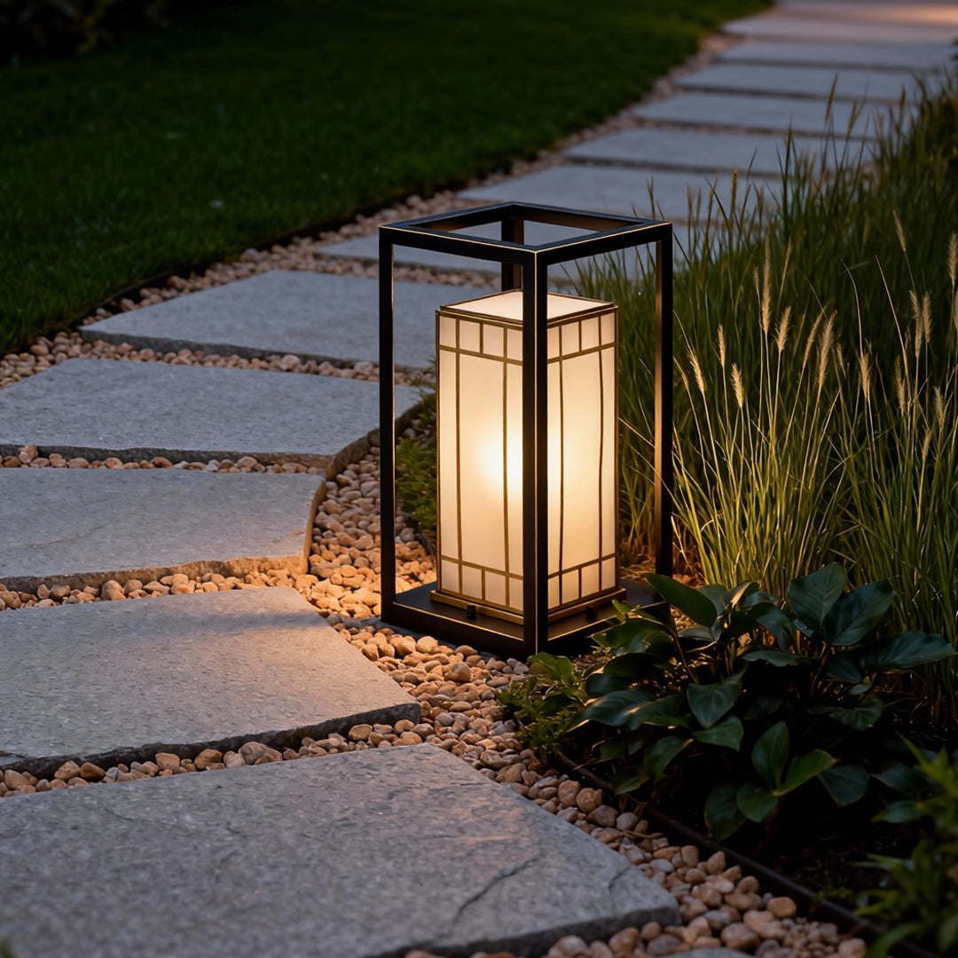 WHITBY RUSTIC OUTDOOR LANTERN BOLLARD