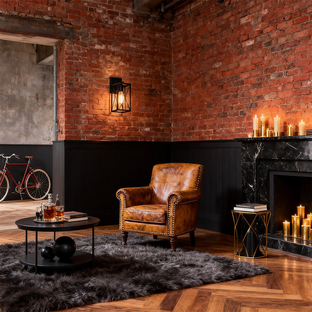 WINTHROP IRON CAGE WALL SCONCE