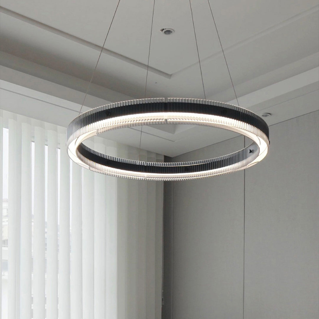 RAVENSTEAD BLACK ORBITAL CHANDELIER