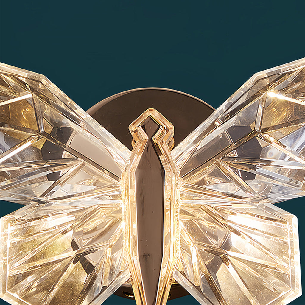 CHARLESTON BUTTERFLY SILHOUETTE WALL SCONCE