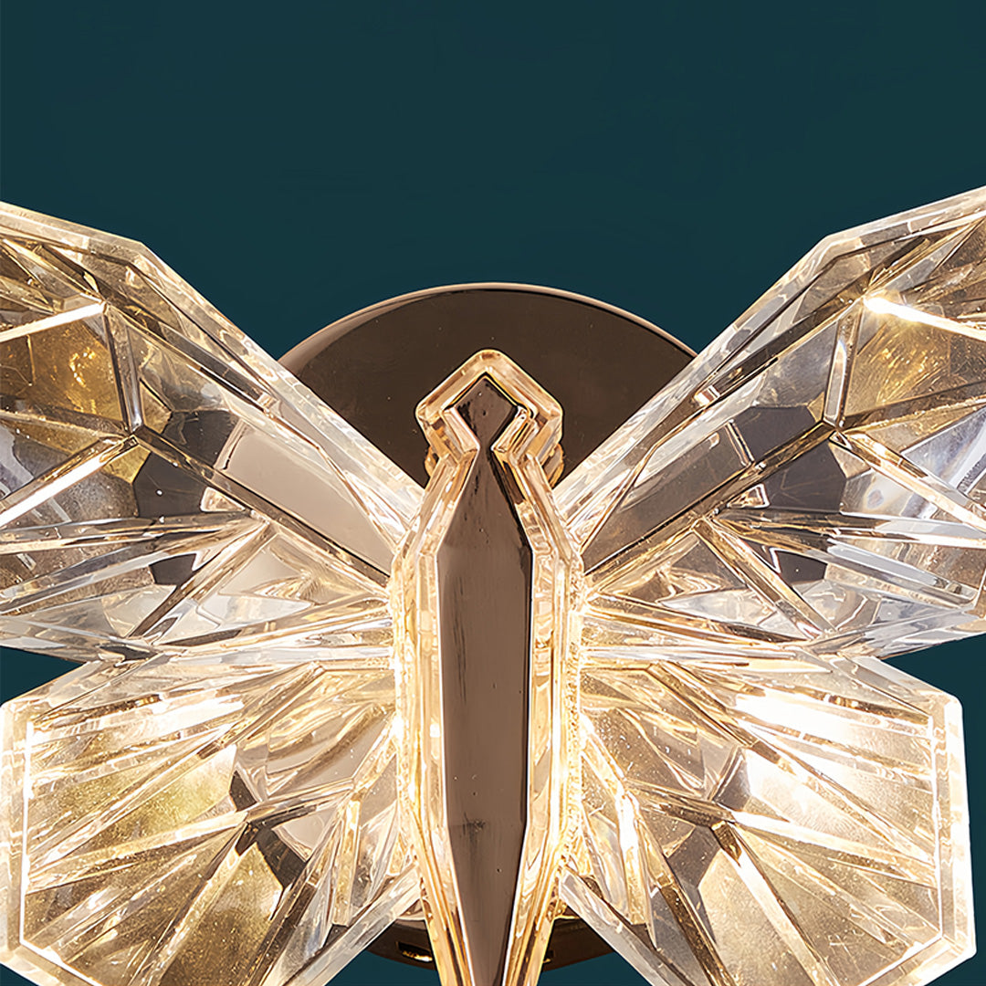 CHARLESTON BUTTERFLY SILHOUETTE WALL SCONCE