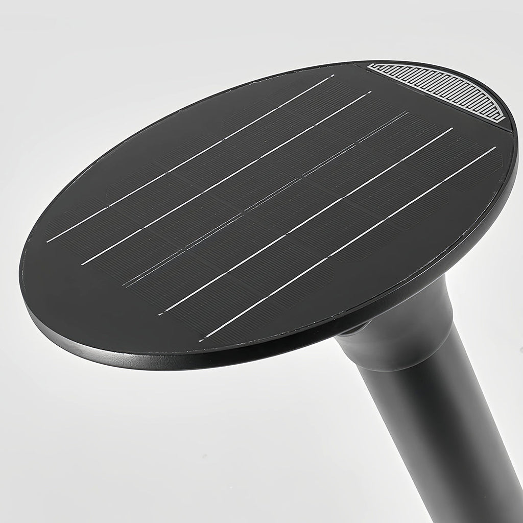 WINDSOR SOLAR GARDEN PILLAR LIGHTS - Contemporary LED Outdoor Illumination for Lawns