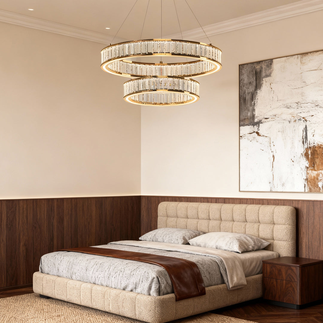 WINDSOR CRYSTAL CIRCLE CEILING LANTERN