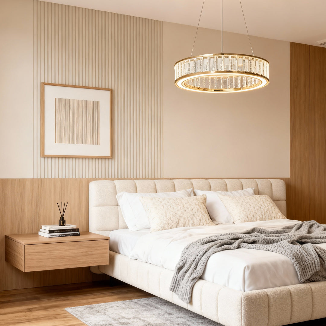 WINDSOR CRYSTAL CIRCLE CEILING LANTERN