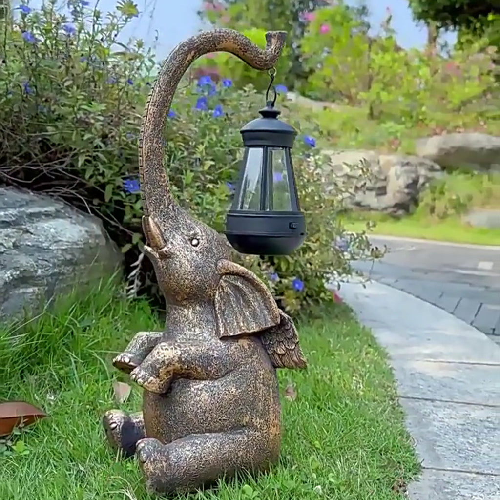1. **WILLOUGHBY SOLAR MENAGERIE GARDEN ORBS**  
   Illuminated resin animal figures that bring whimsical charm to your outdoor space, powered by solar energy.

2. **PENROSE RADIANT FAUNA GLOWLIGHTS**  
   Unique resin sculptures of garden creatures that e