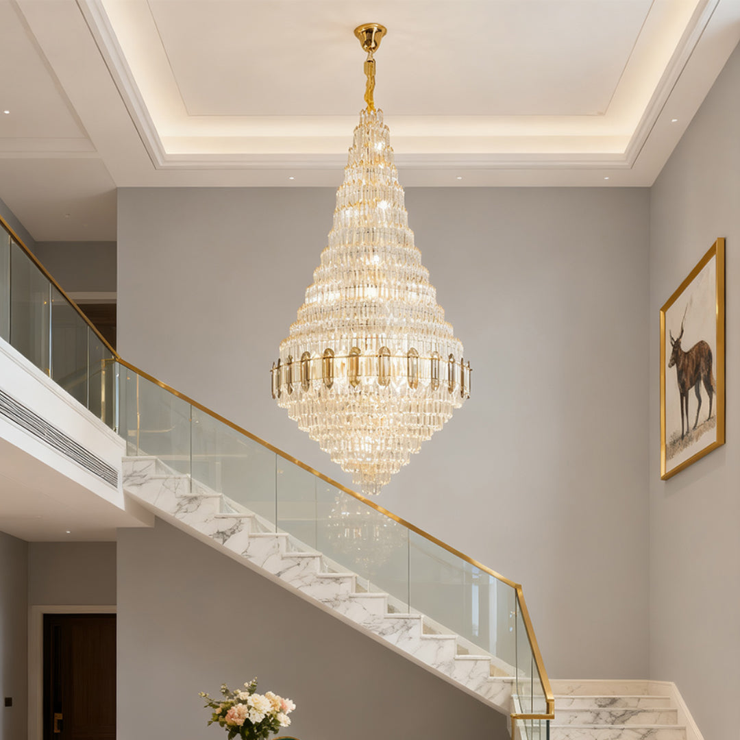 WINTHORPE GILDED GLASS CEILING LANTERN