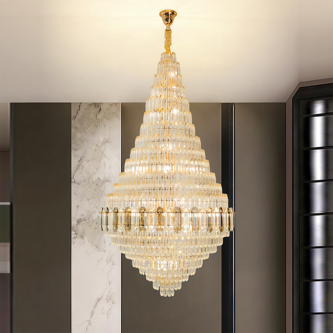 WINTHORPE GILDED GLASS CEILING LANTERN