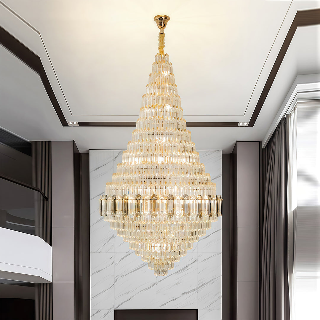 WINTHORPE GILDED GLASS CEILING LANTERN