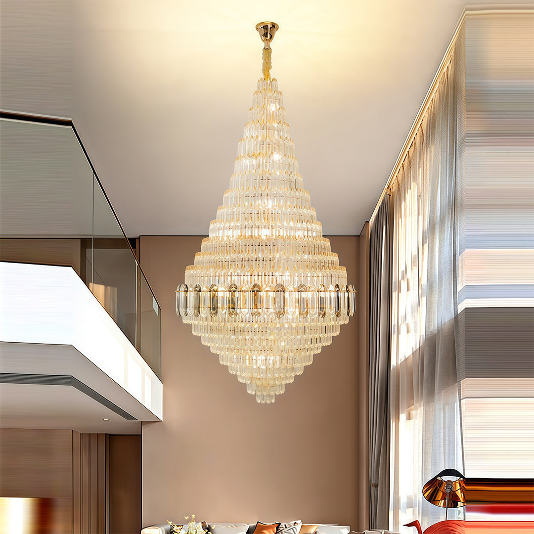 WINTHORPE GILDED GLASS CEILING LANTERN