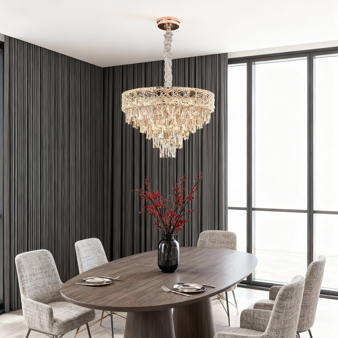 WINTHORPE CRYSTAL LUSTRE CEILING ILLUMINATION