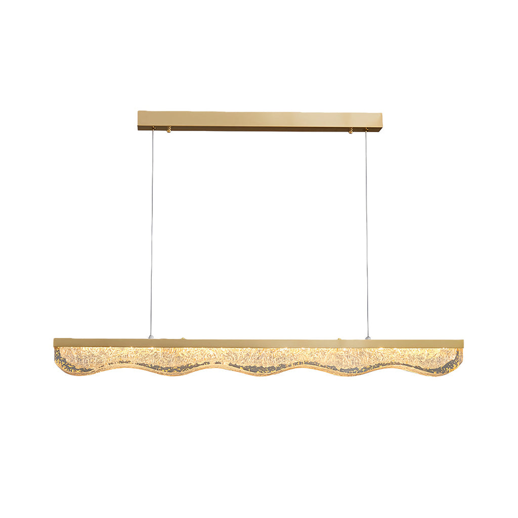 WINTERBOURNE RESIN CRYSTAL GLOBE CEILING LANTERN