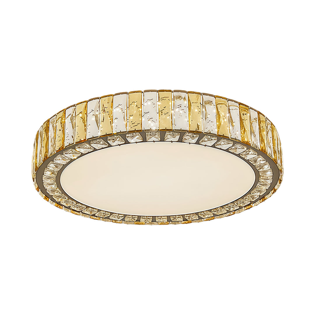 FENWICK CRYSTAL EMBELLISHED FLUSH CEILING LIGHT