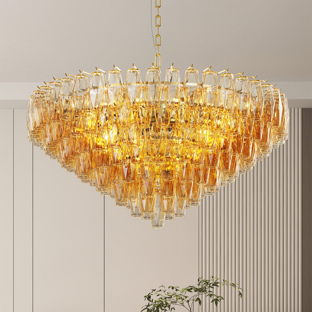 WINDSOR GLASS MULTI-ARM CEILING LANTERN