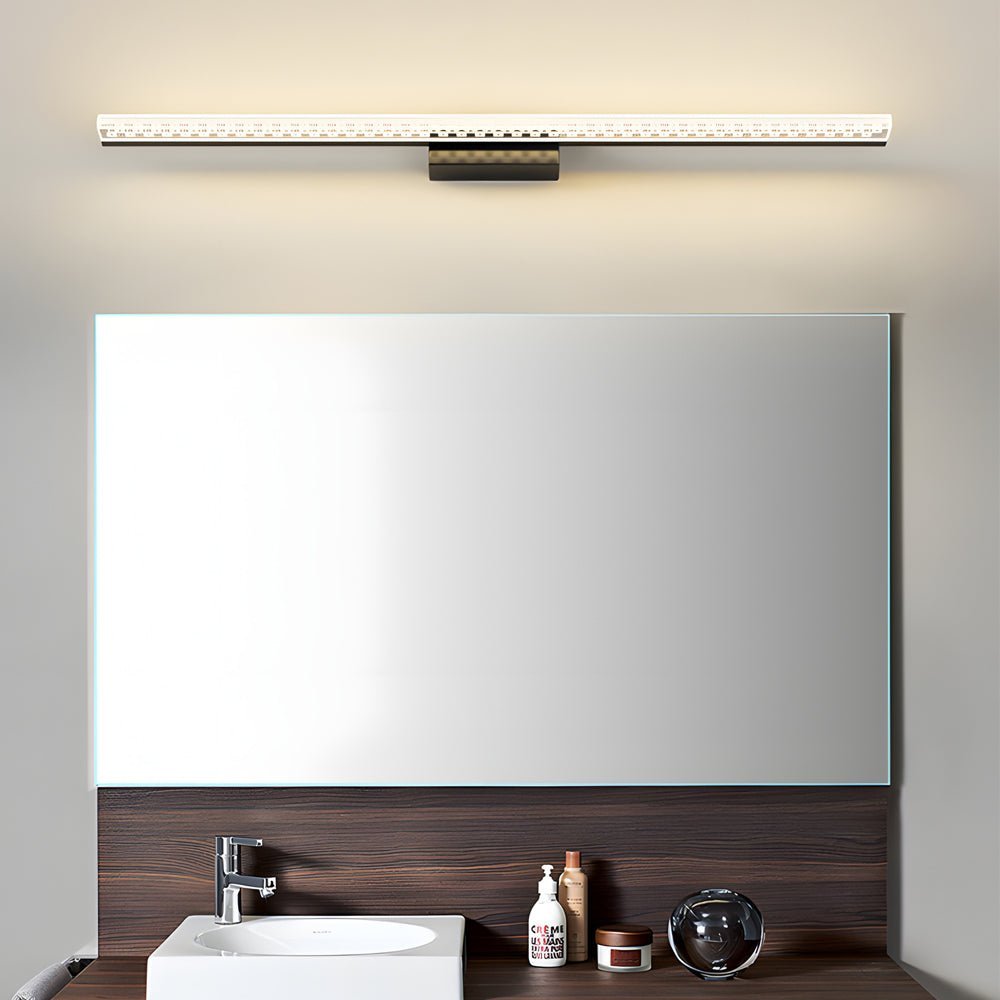 WINTHROP GEOMETRIC ACRYLIC VANITY LIGHTING WITH TRIPLE DIMMING OPTIONS