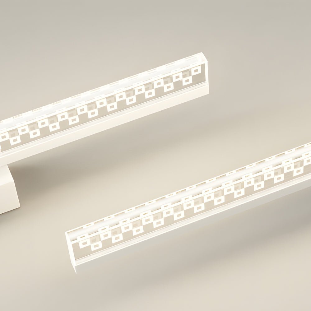 WINTHROP GEOMETRIC ACRYLIC VANITY LIGHTING WITH TRIPLE DIMMING OPTIONS