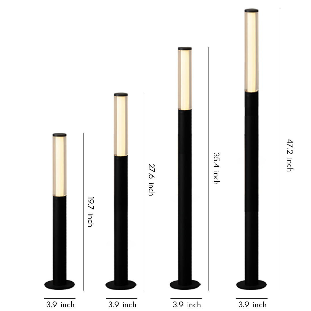 WHITBY GARDEN BEACON: MINIMALIST LED LANDSCAPE LANTERN