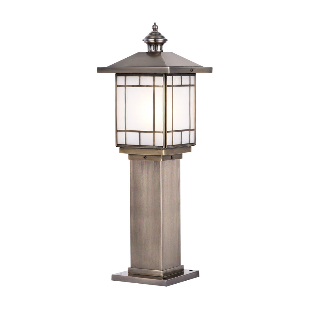 WINDSOR HILLS WATERPROOF LED GARDEN PILLAR LIGHT