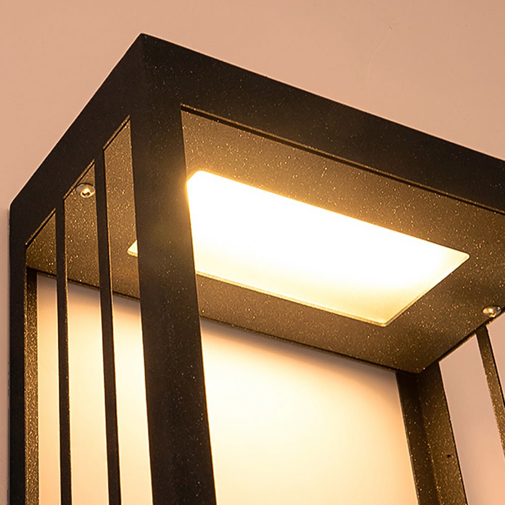 **HARTFIELD SOLAR-POWERED MOUNTAIN VIEW WALL LANTERN**  
Illuminate your outdoor spaces with this waterproof wall lamp featuring a stunning mountain scenery design. Equipped with up and down LED lighting, it enhances your porch or patio with a warm glow w