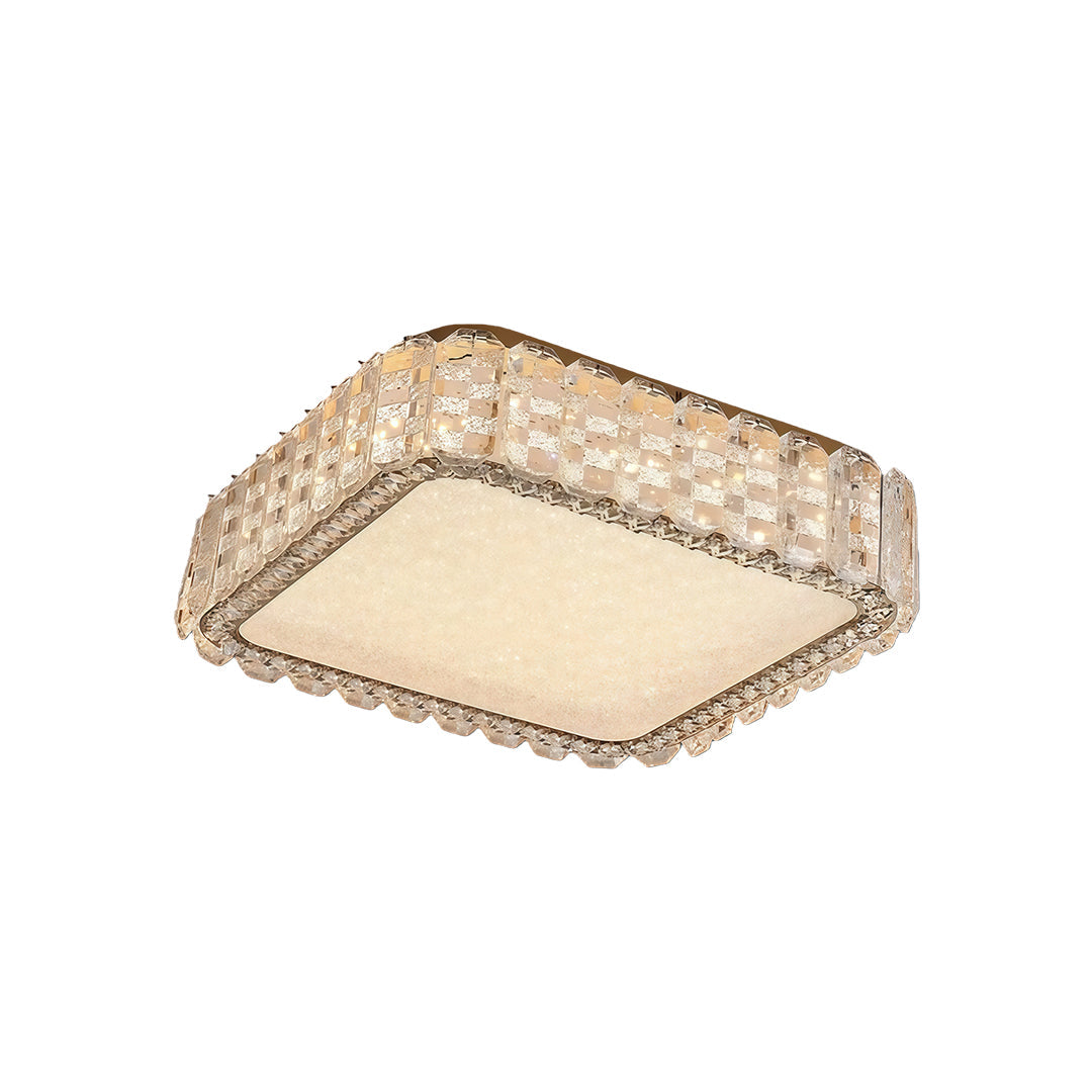 WINDSOR CRYSTAL EMBELLISHED FLUSH MOUNT LIGHT