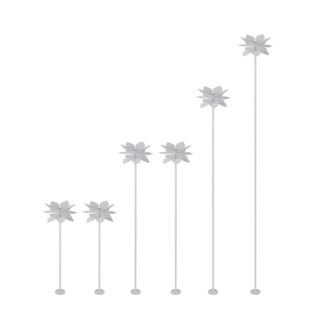 WINTHROP GARDEN BLOOM LED LIGHTS IN WHITE, WEATHER-RESISTANT FLOWER DESIGN