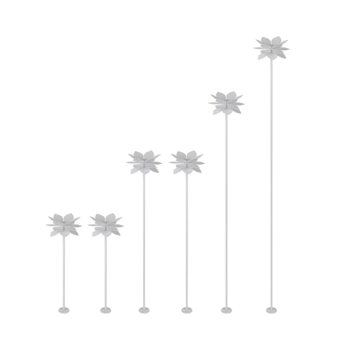 WINTHROP GARDEN BLOOM LED LIGHTS IN WHITE, WEATHER-RESISTANT FLOWER DESIGN