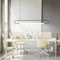 RAVENHALL BLACK & GOLD LED BARS PENDANT LIGHT