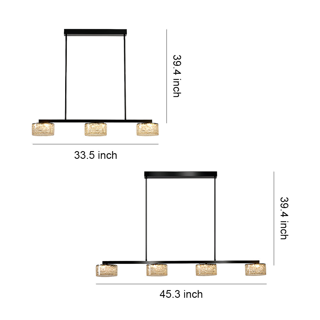 WINDSOR STRIPED LED PENDANT LIGHTING