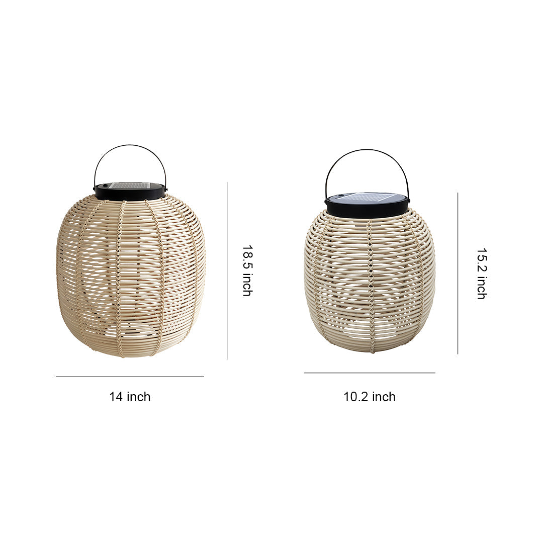 FENWICK SOLAR GLOWING GARDEN LANTERN