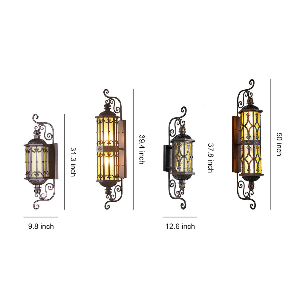 WINDSOR TWILIGHT DUAL-HEAD OUTDOOR LANTERN