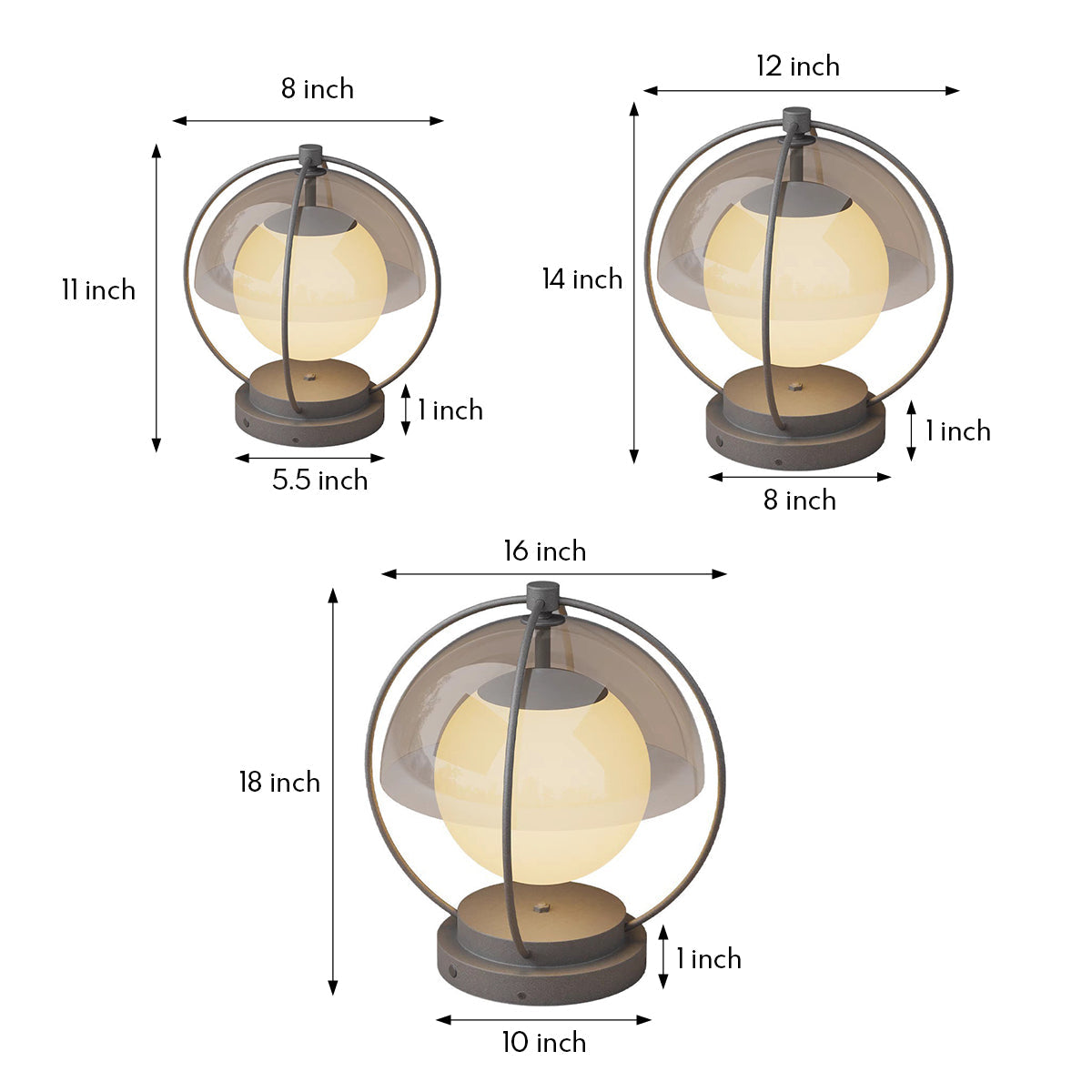 WINDSOR GARDEN LED PILLAR LUMINAIRE - MODERN WATERPROOF OUTDOOR LIGHTING