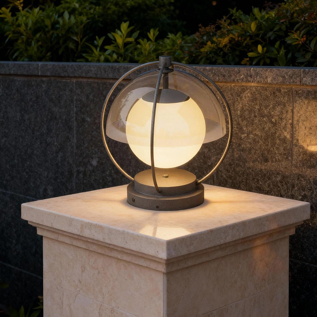WINDSOR GARDEN LED PILLAR LUMINAIRE - MODERN WATERPROOF OUTDOOR LIGHTING