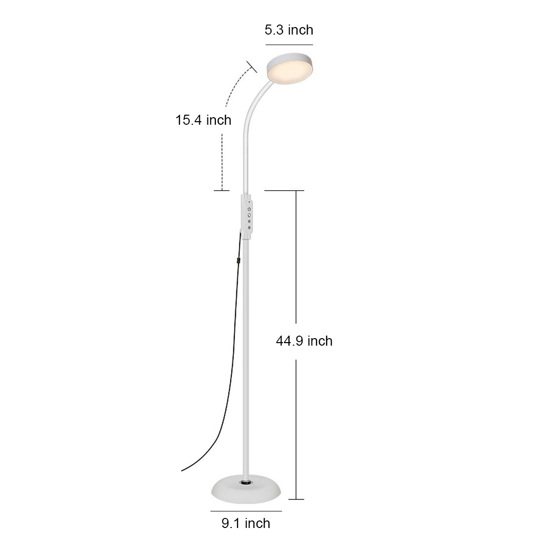 WHITCOMB LED LITERARY LANTERN, MINIMALIST EYE-CARING STANDING LIGHT