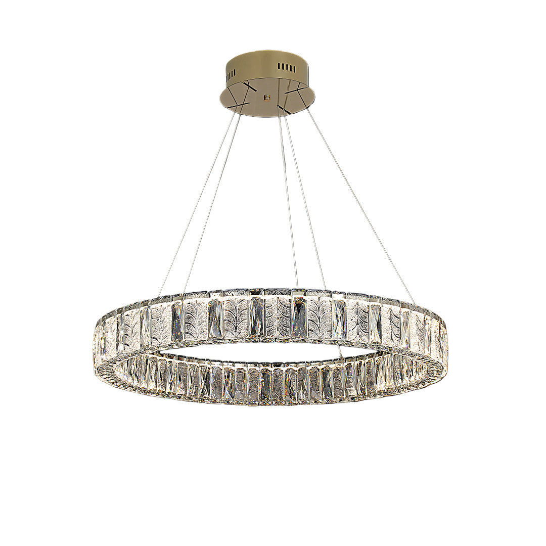 WINTERBOURNE CRYSTAL RING CEILING LUMINAIRE