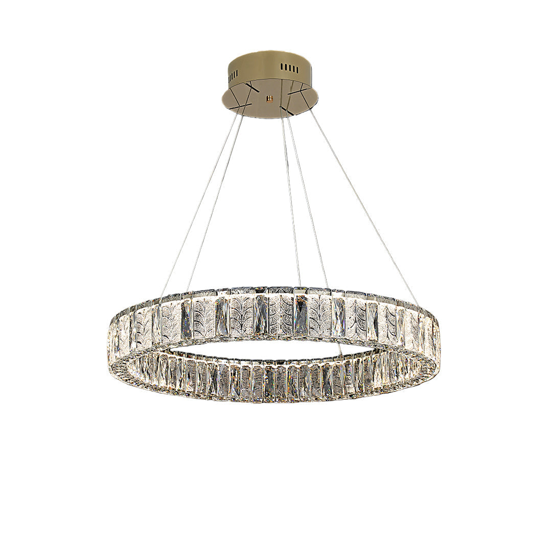 WINTERBOURNE CRYSTAL RING CEILING LUMINAIRE
