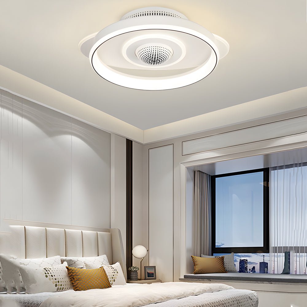 WINTERBOURNE WHITESMITH BLADLESS CEILING AIRFLOW UNIT WITH ADJUSTABLE ILLUMINATION