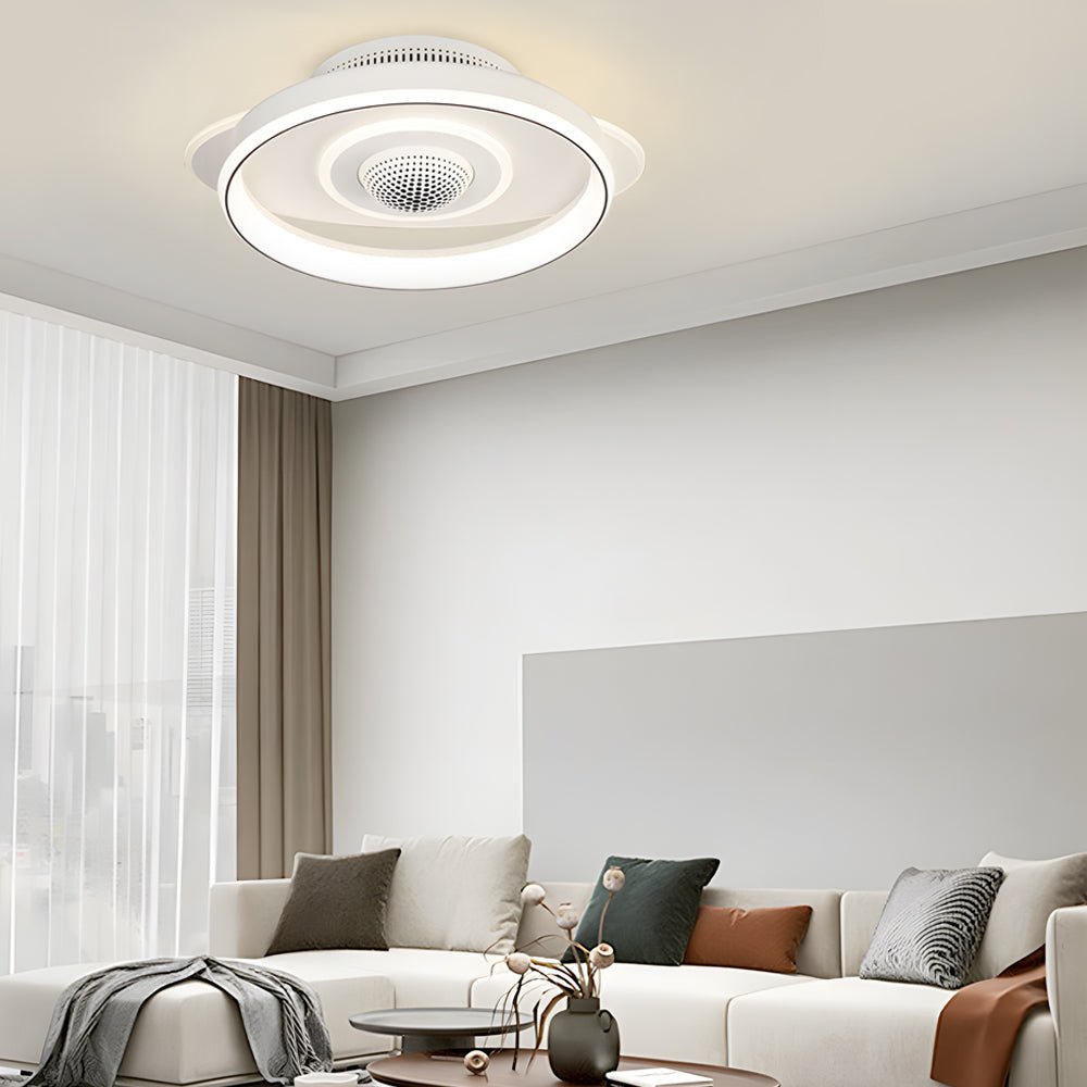 WINTERBOURNE WHITESMITH BLADLESS CEILING AIRFLOW UNIT WITH ADJUSTABLE ILLUMINATION