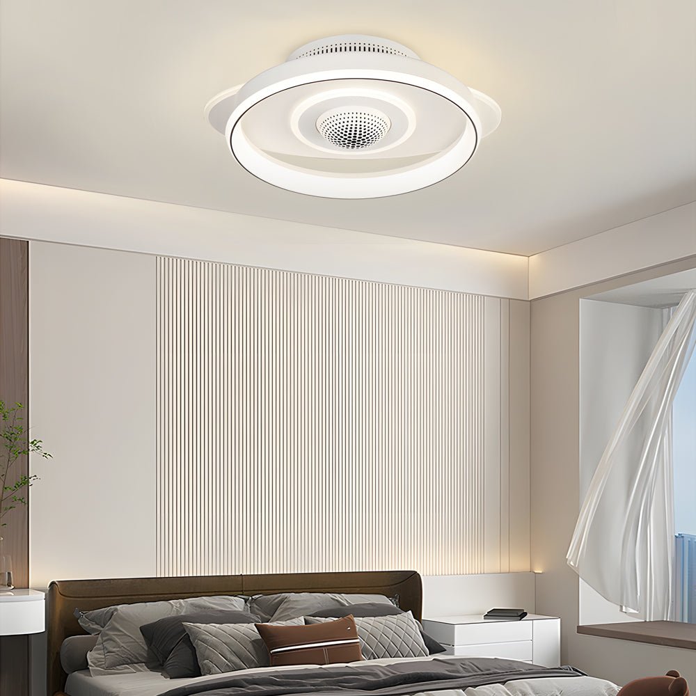 WINTERBOURNE WHITESMITH BLADLESS CEILING AIRFLOW UNIT WITH ADJUSTABLE ILLUMINATION