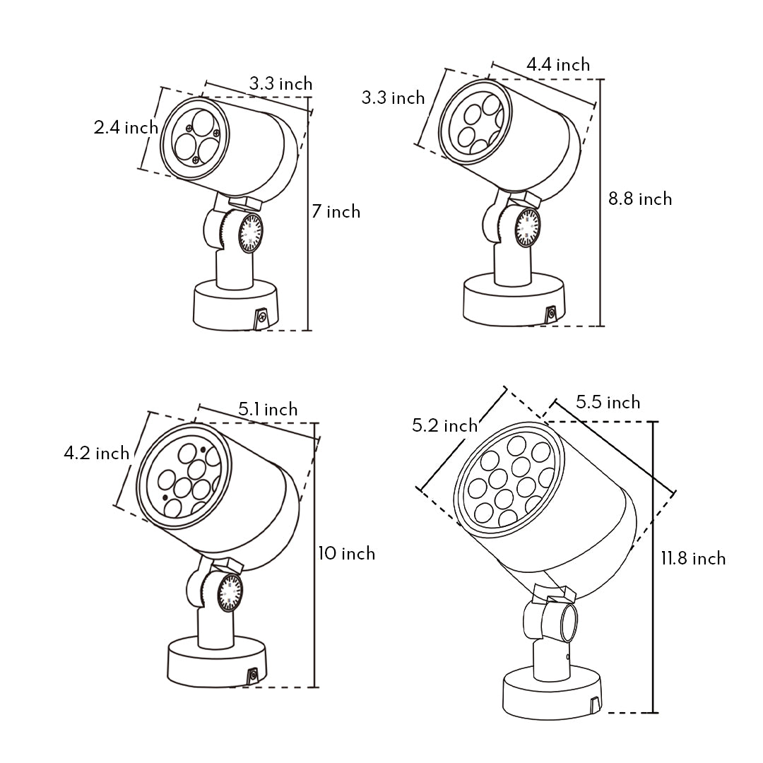 THORNBURY CIRCULAR OUTDOOR LED BEACON