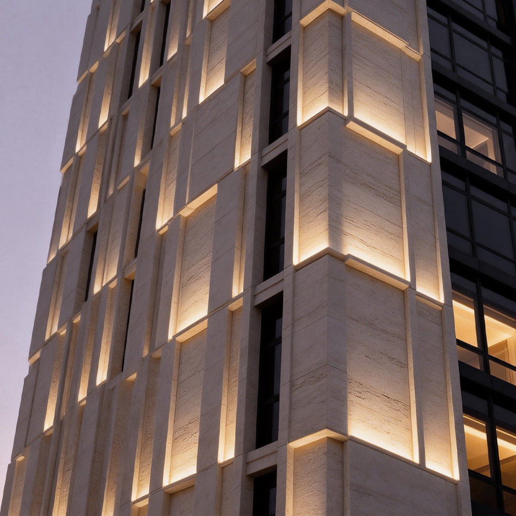 WINTHORPE MODERN LINEAR ALUMINUM WALL ILLUMINATOR