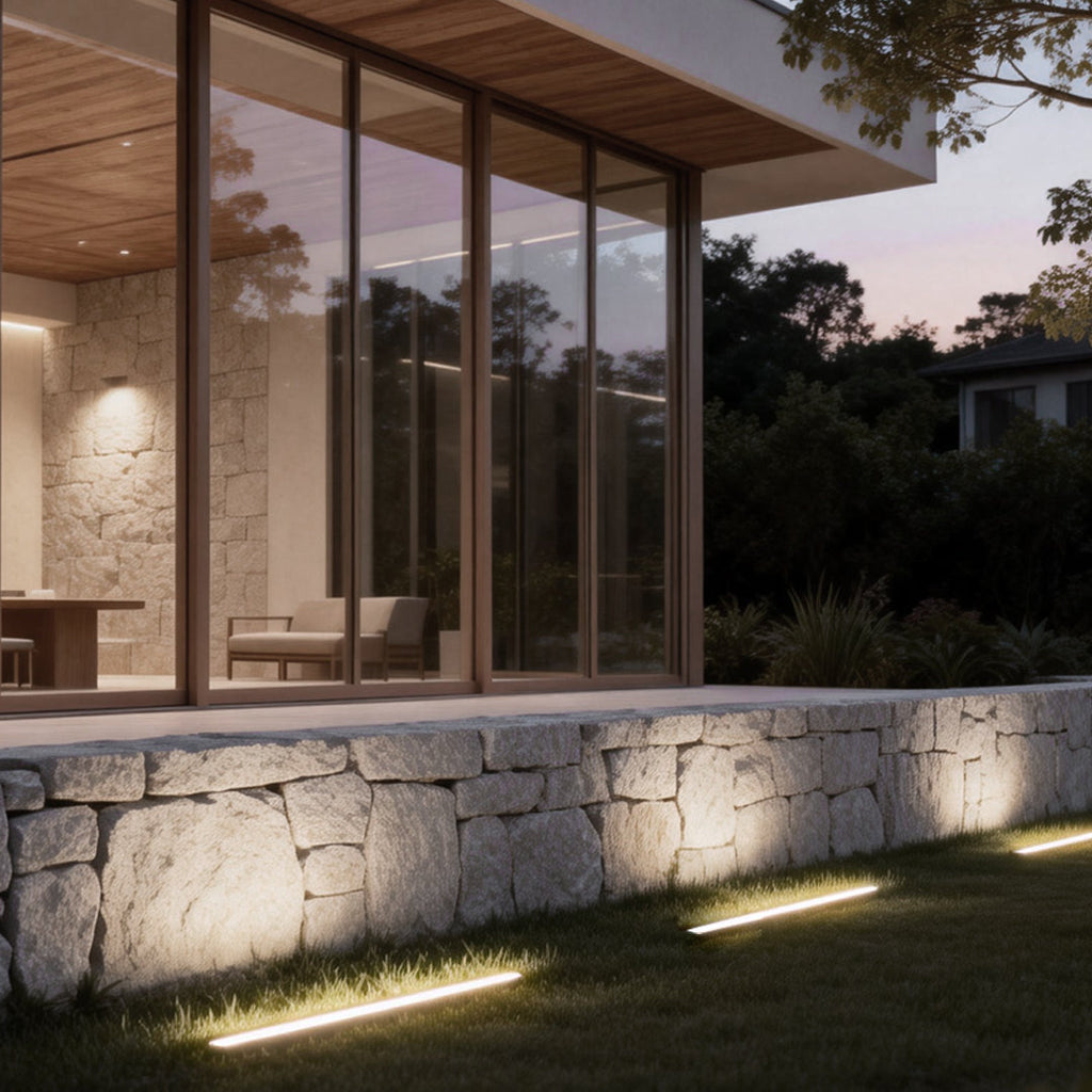 WINTHORPE MODERN LINEAR ALUMINUM WALL ILLUMINATOR