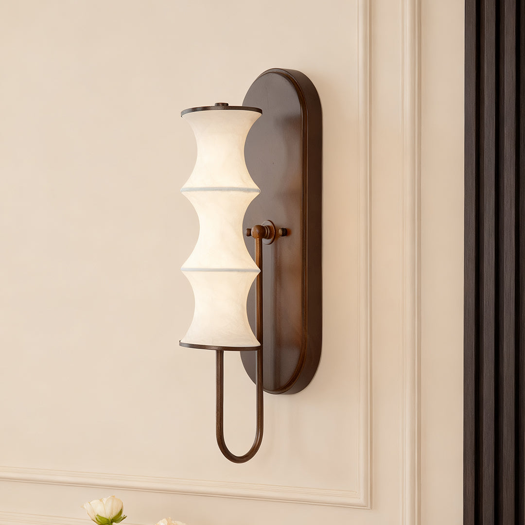 BELMONT BAMBOO FOLIAGE WALL SCONCE