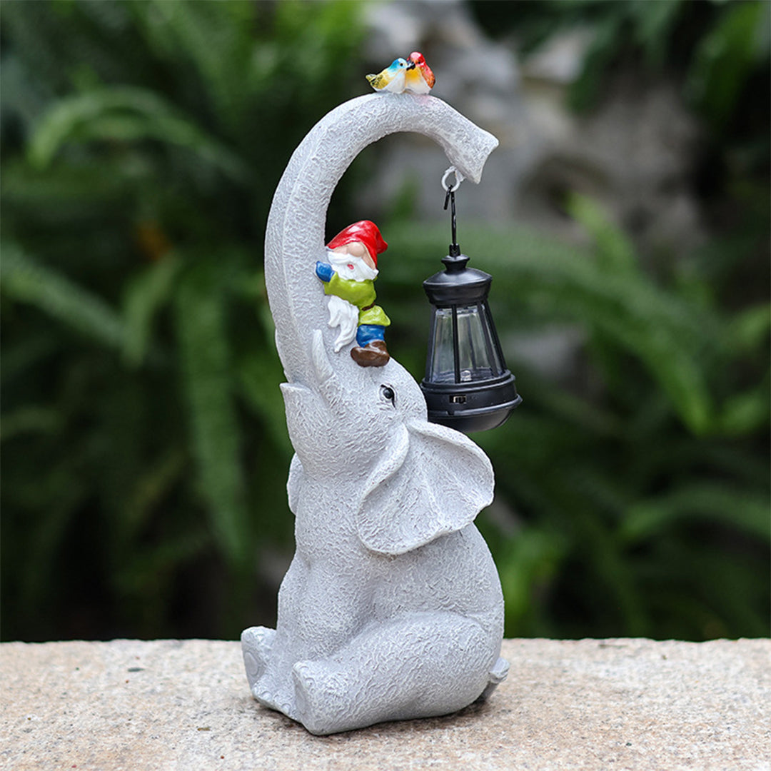 1. **WILLOUGHBY SOLAR MENAGERIE GARDEN ORBS**  
   Illuminated resin animal figures that bring whimsical charm to your outdoor space, powered by solar energy.

2. **PENROSE RADIANT FAUNA GLOWLIGHTS**  
   Unique resin sculptures of garden creatures that e