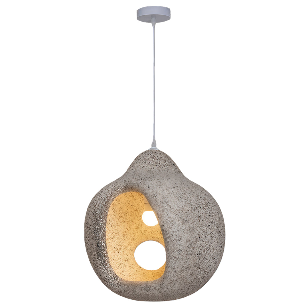 BEAUMONT RUSTIC TEXTURED PENDANT LAMP