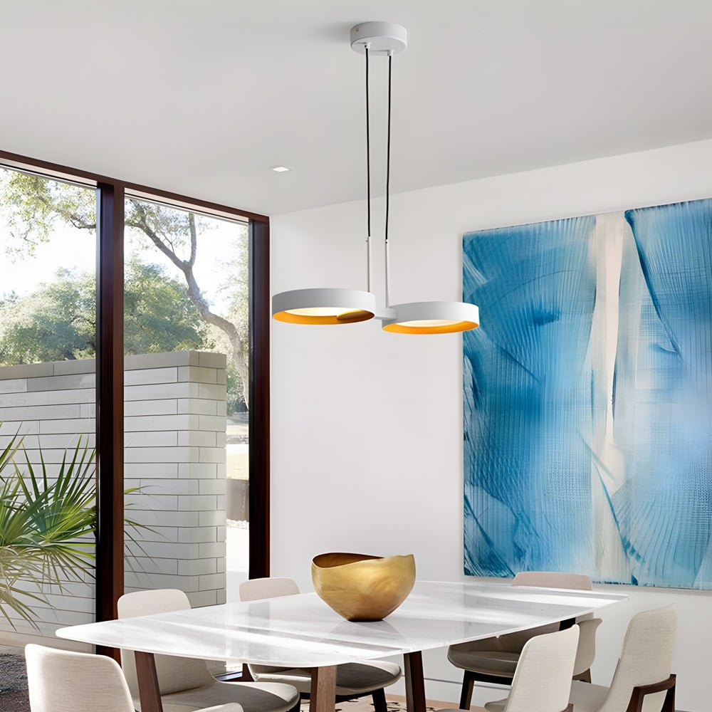 1. **SOMERSET RADIANCE 1-BULB CHANDELIER**  
   A minimalist design featuring a single luminous orb, perfect for intimate spaces.

2. **PENROSE GLOW 2-BULB CHANDELIER**  
   A charming duo of lights encased in delicate glass, ideal for cozy corners.

3. *